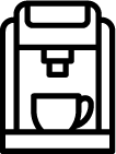 Nespresso coffee maker (Original capsules—not included)
