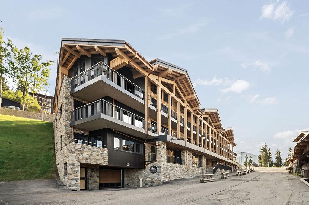 Exterior view of the building