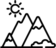 View of the Alps from your balcony or terrace