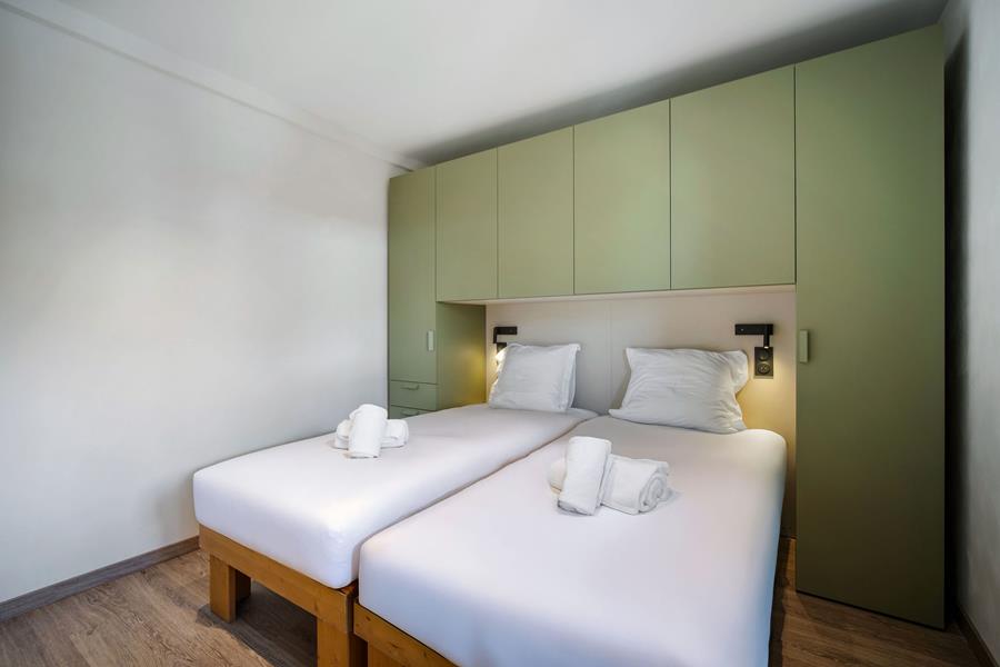 2 lits simples (90*200)