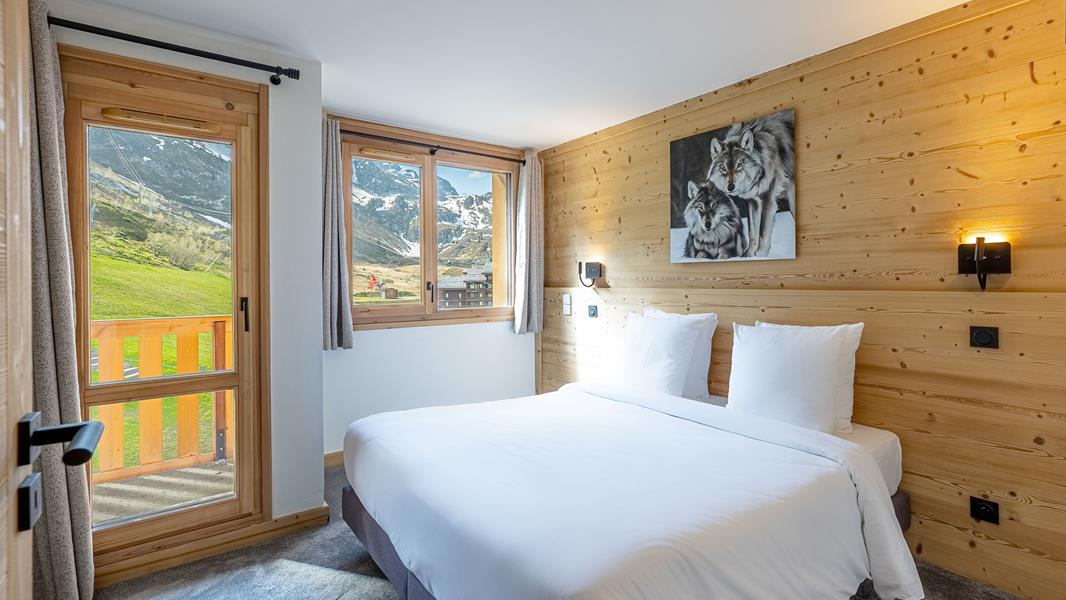 1 double bed (160x200) with TV